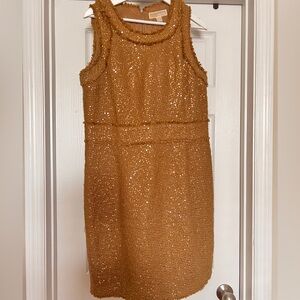Michael Kors Pre-loved fancy gold dress